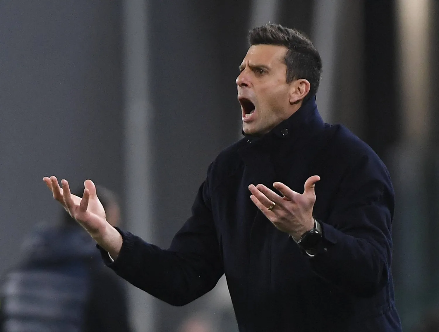 موتا غاضب من أداء لاعبي يوفنتوس (رويترز)