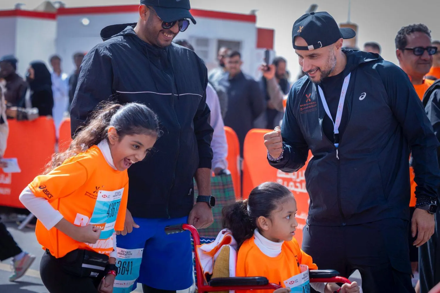 الأمير خالد بن الوليد أشاد بالمشاركة المجتمعية الواسعة في الماراثون (الشرق الأوسط)