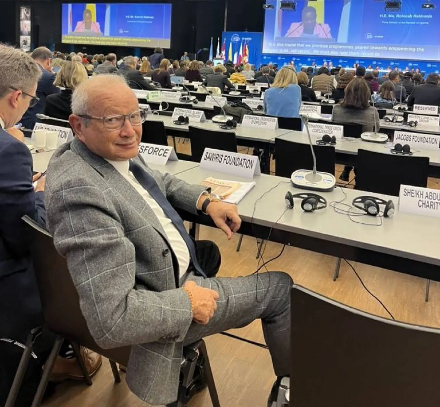 رجل الأعمال المصري نجيب ساويرس (موقع «إكس»)