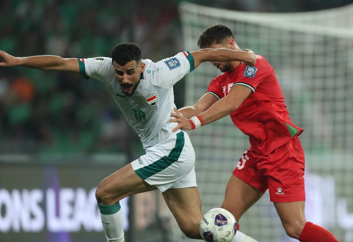 العراق رفض مواجهة نظيره الفلسطيني على أرضه (الشرق الأوسط)