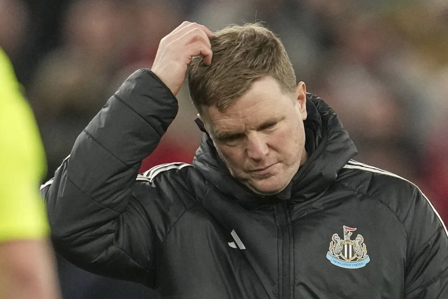 إيدي هاو مدرب نيوكاسل يونايتد (أ.ب)