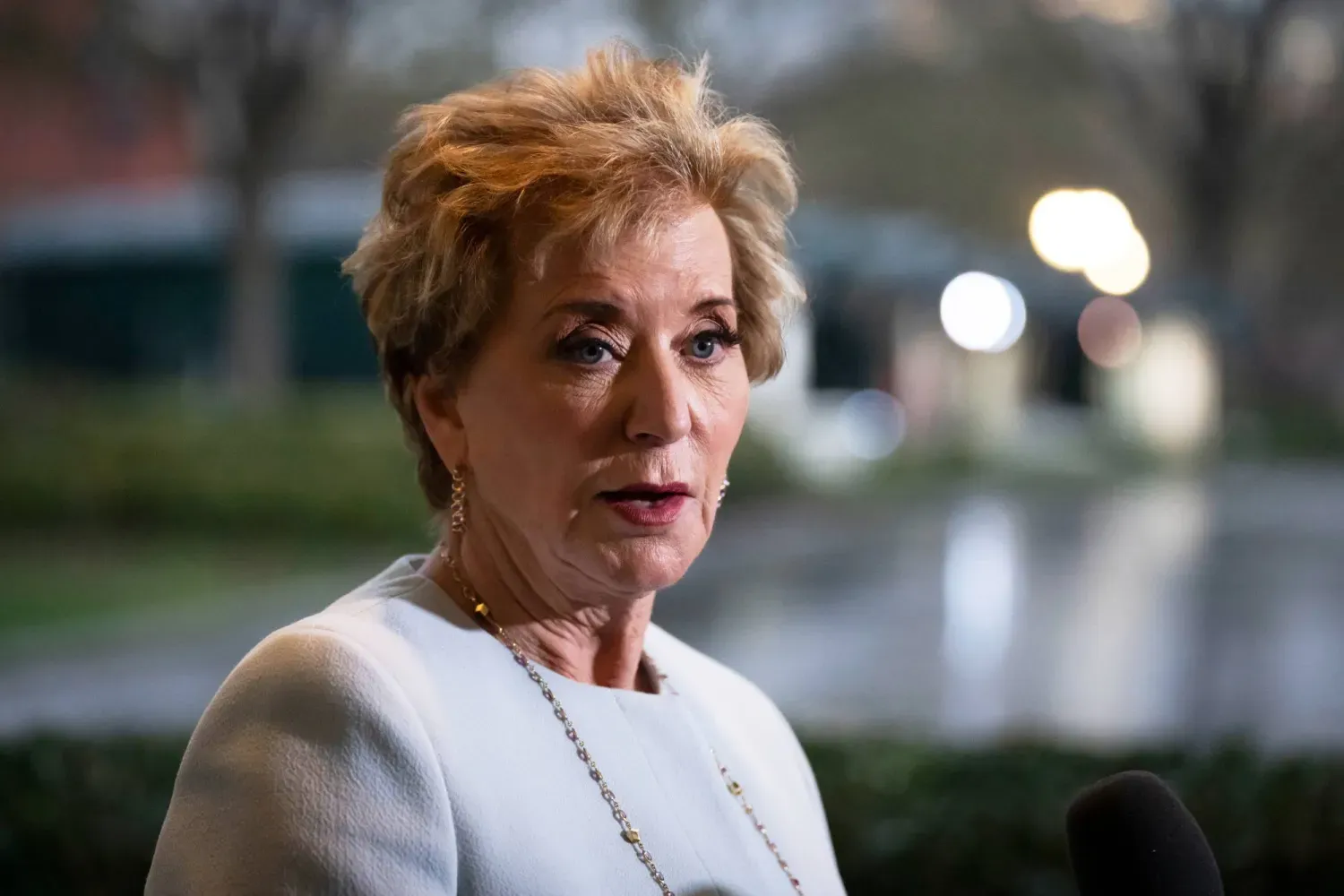 ABD Eğitim Bakanı Linda McMahon (AP)