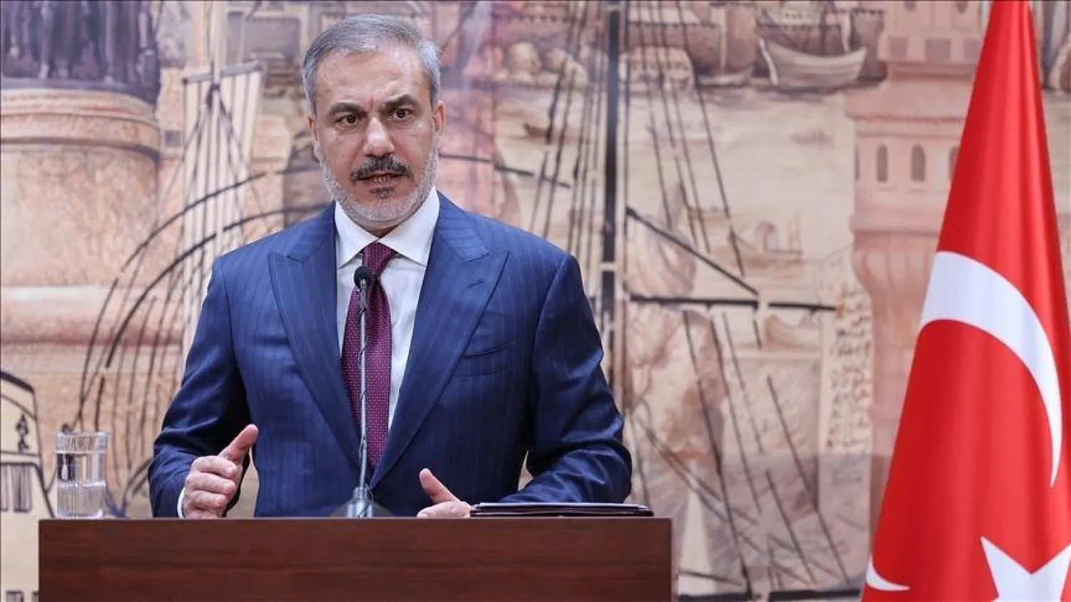 وزير الخارجية التركي هاكان فيدان (الخارجية التركية)