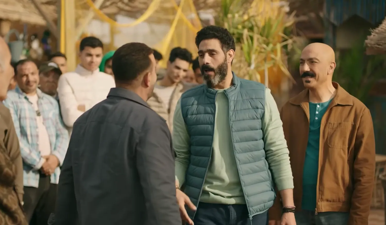 لقطة من الحلقة الأولى لمسلسل «العتاولة» (الشركة المنتجة)
