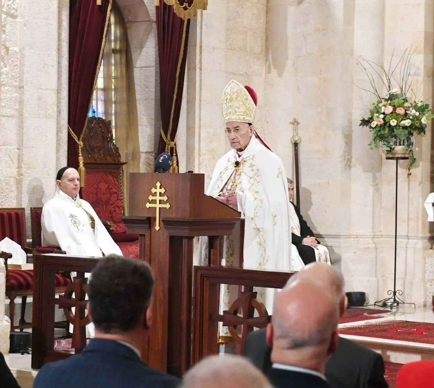 Lebanon’s Maronite Patriarch Beshara al-Rahi (Maronite Patriarchy) 