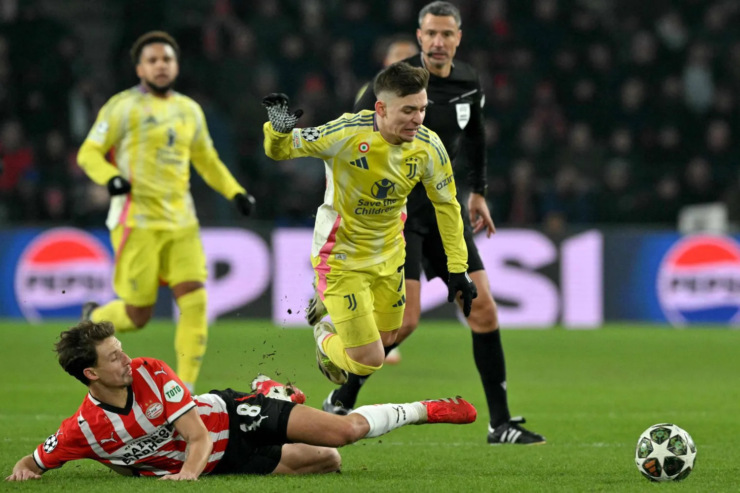 البرتغالي فرنسيسكو كونسيساو مهاجم يوفنتوس (أ.ف.ب)