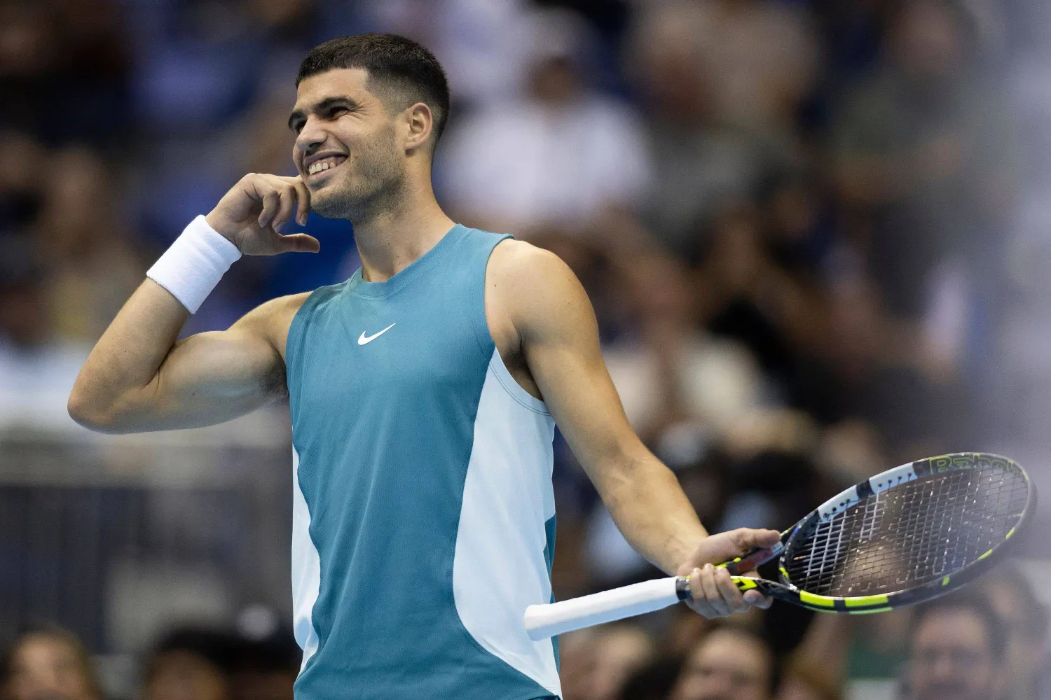 الإسباني كارلوس ألكاراس (أ.ف.ب)