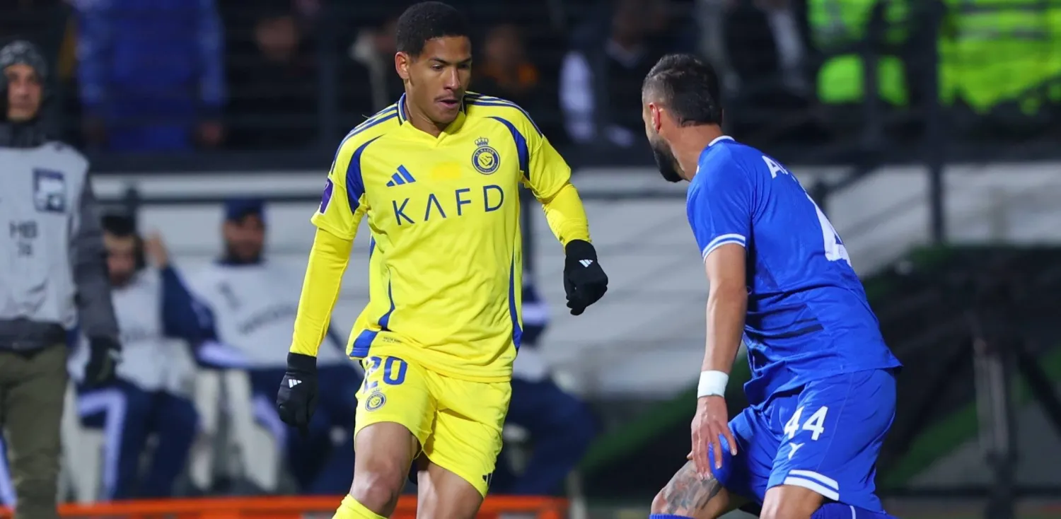 تأجل الحسم بين الفريقين إلى لقاء الإياب في الرياض (نادي النصر)