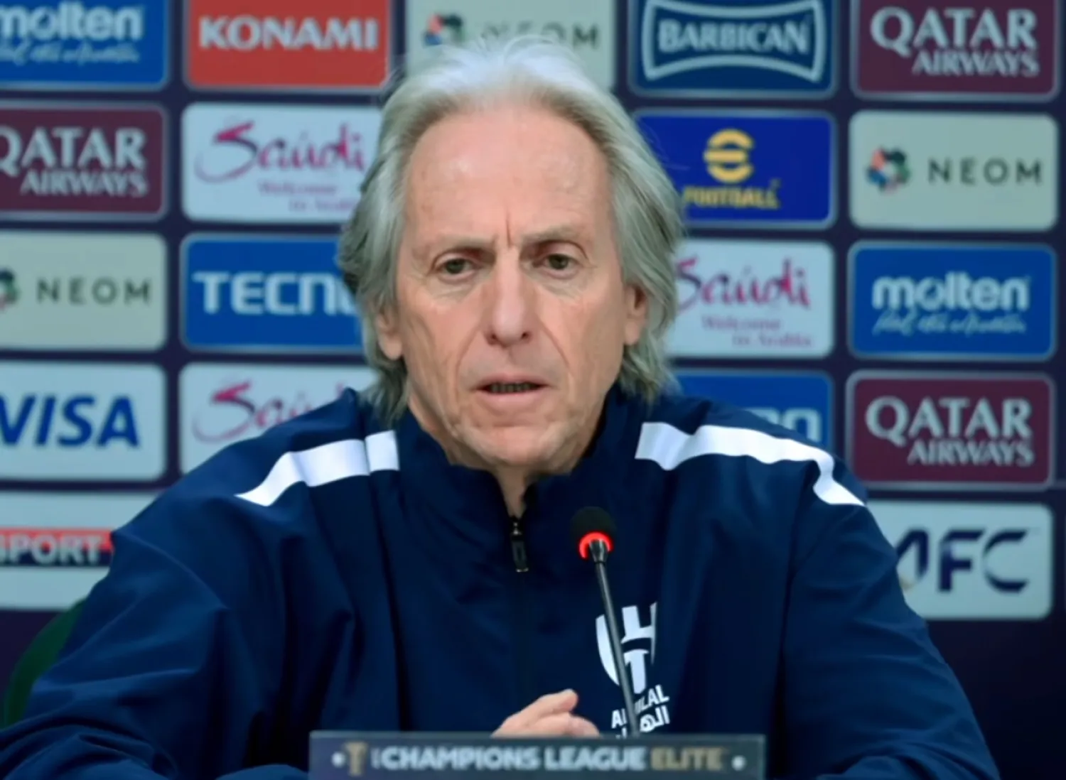 خيسوس مدرب الهلال قال إنه يريدون الفوز لإسعاد الجماهير (نادي الهلال) 