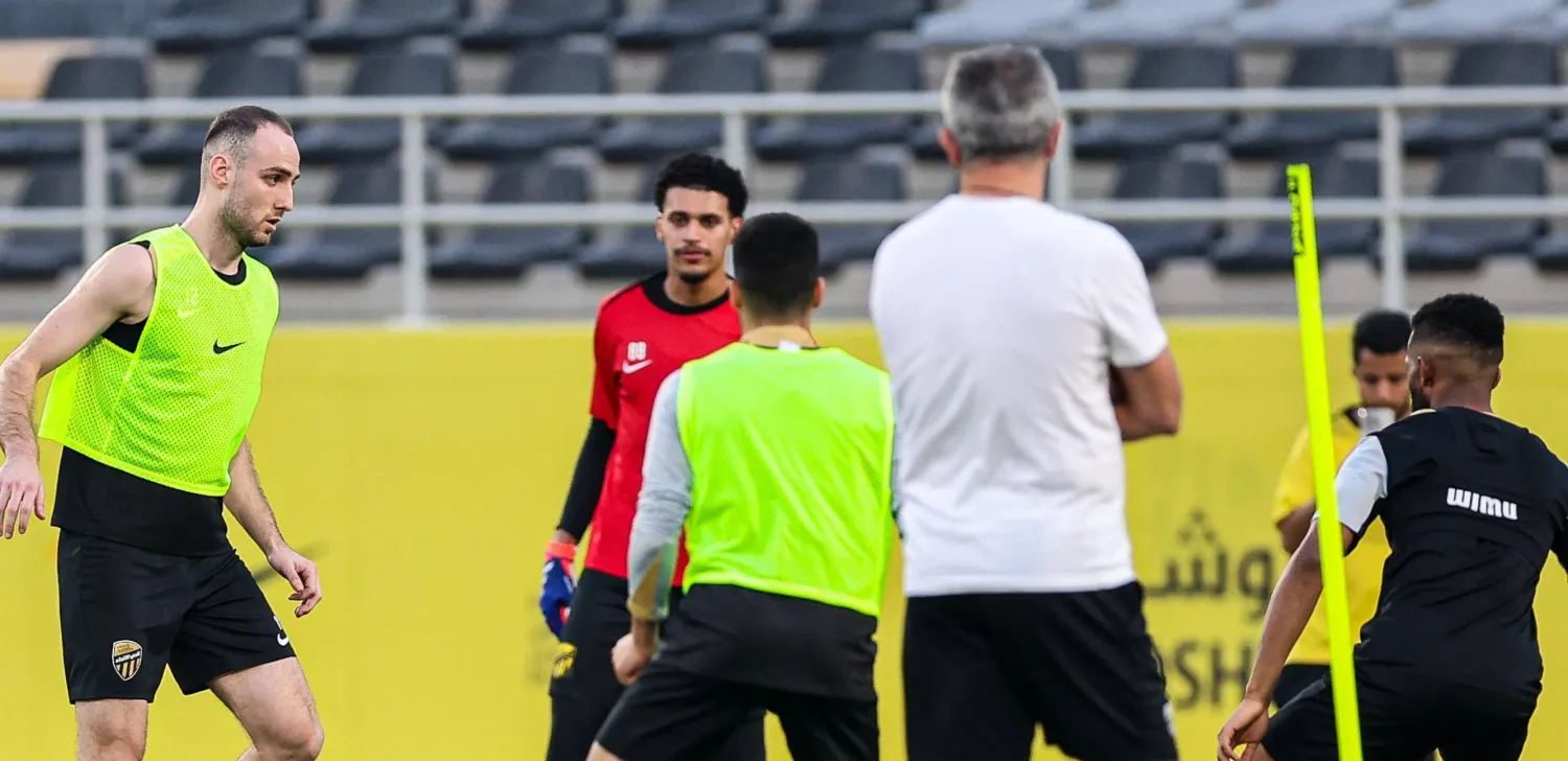 ميتاي شارك في التدريبات الجماعية للاتحاد (نادي الاتحاد) 