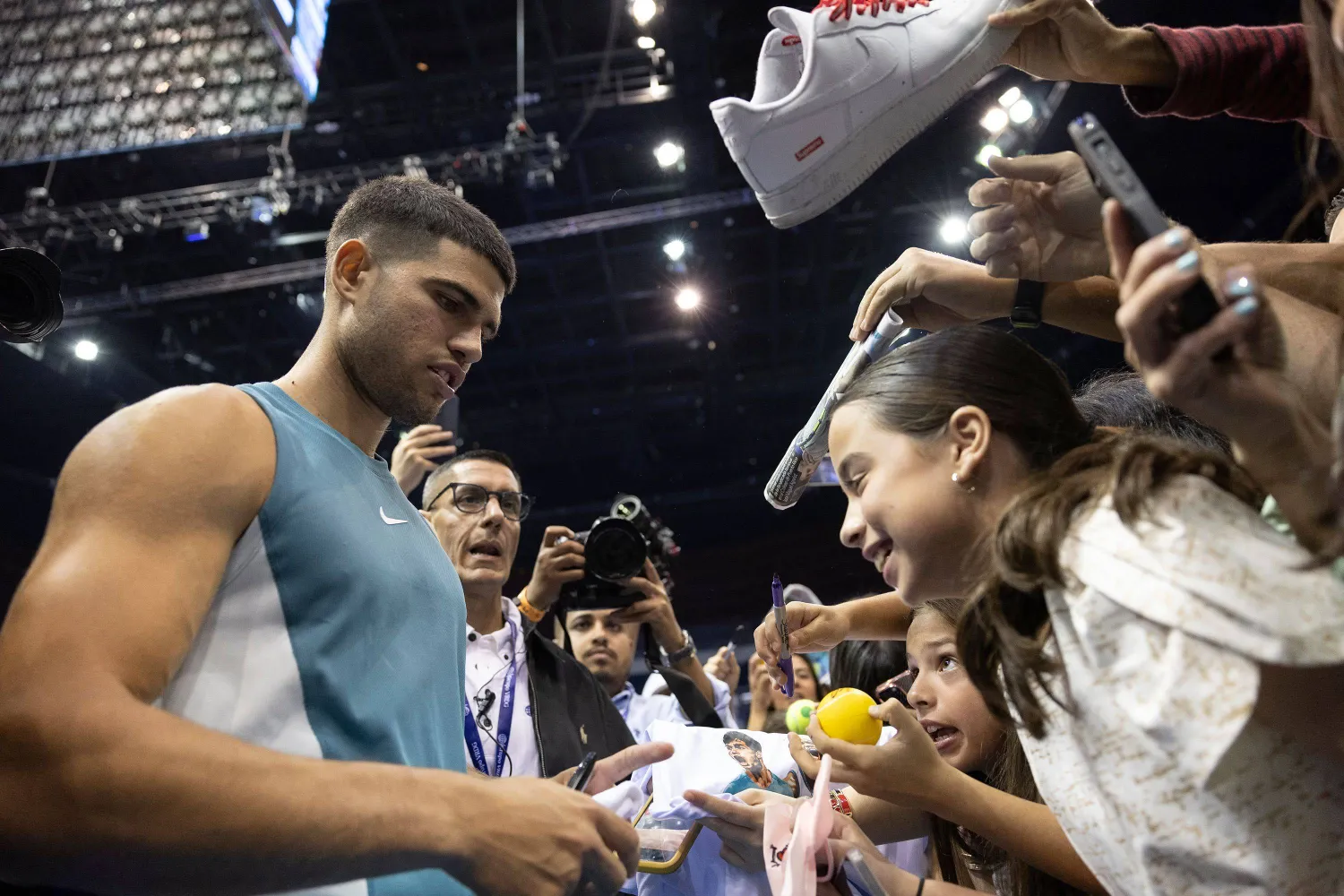 كارلوس ألكاراس (أ.ف.ب)