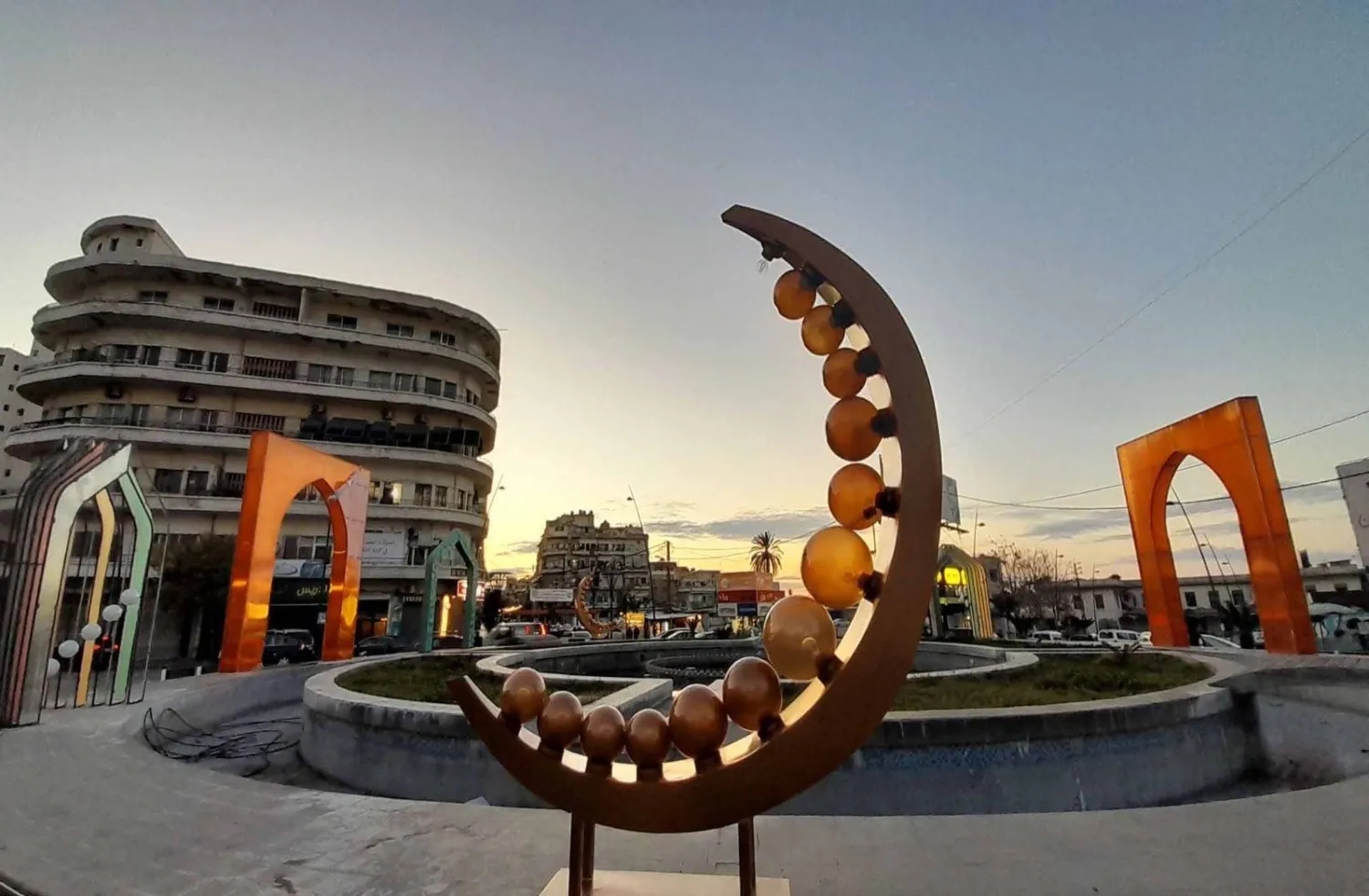 زينة صيدا الرمضانية تتوزع على مختلف أحيائها (بلدية صيدا)