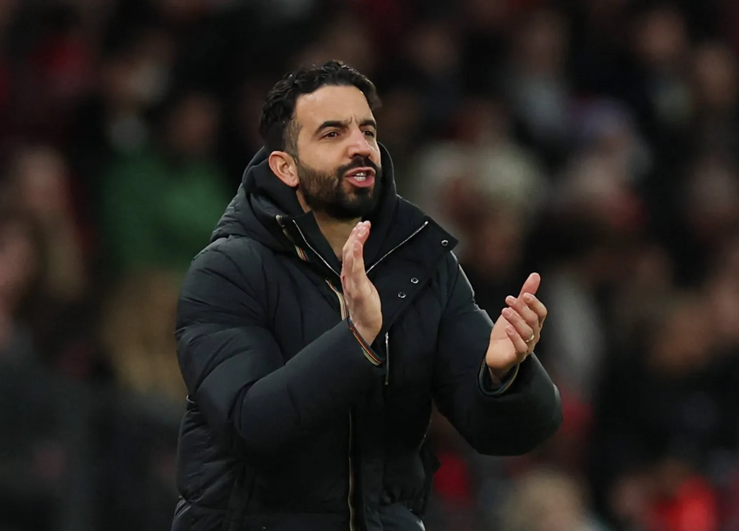 روبن أموريم مدرب مانشستر يونايتد (رويترز)