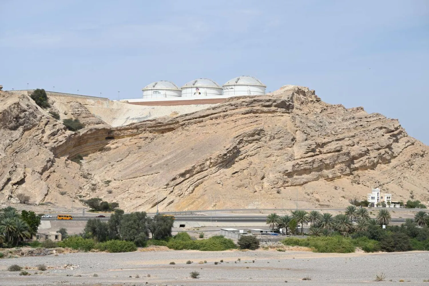 جانب من ولاية عبري في محافظة الظاهرة العُمانية (الشرق الأوسط)