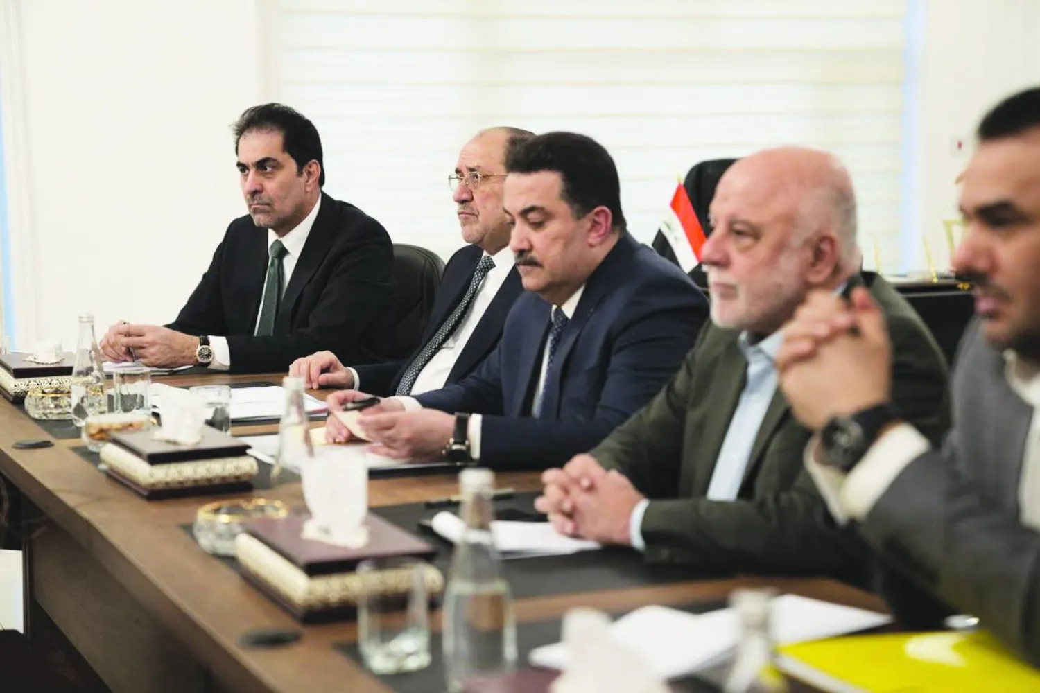 جانب من أحد اجتماعات تحالف «الإطار التنسيقي» في بغداد (إكس)