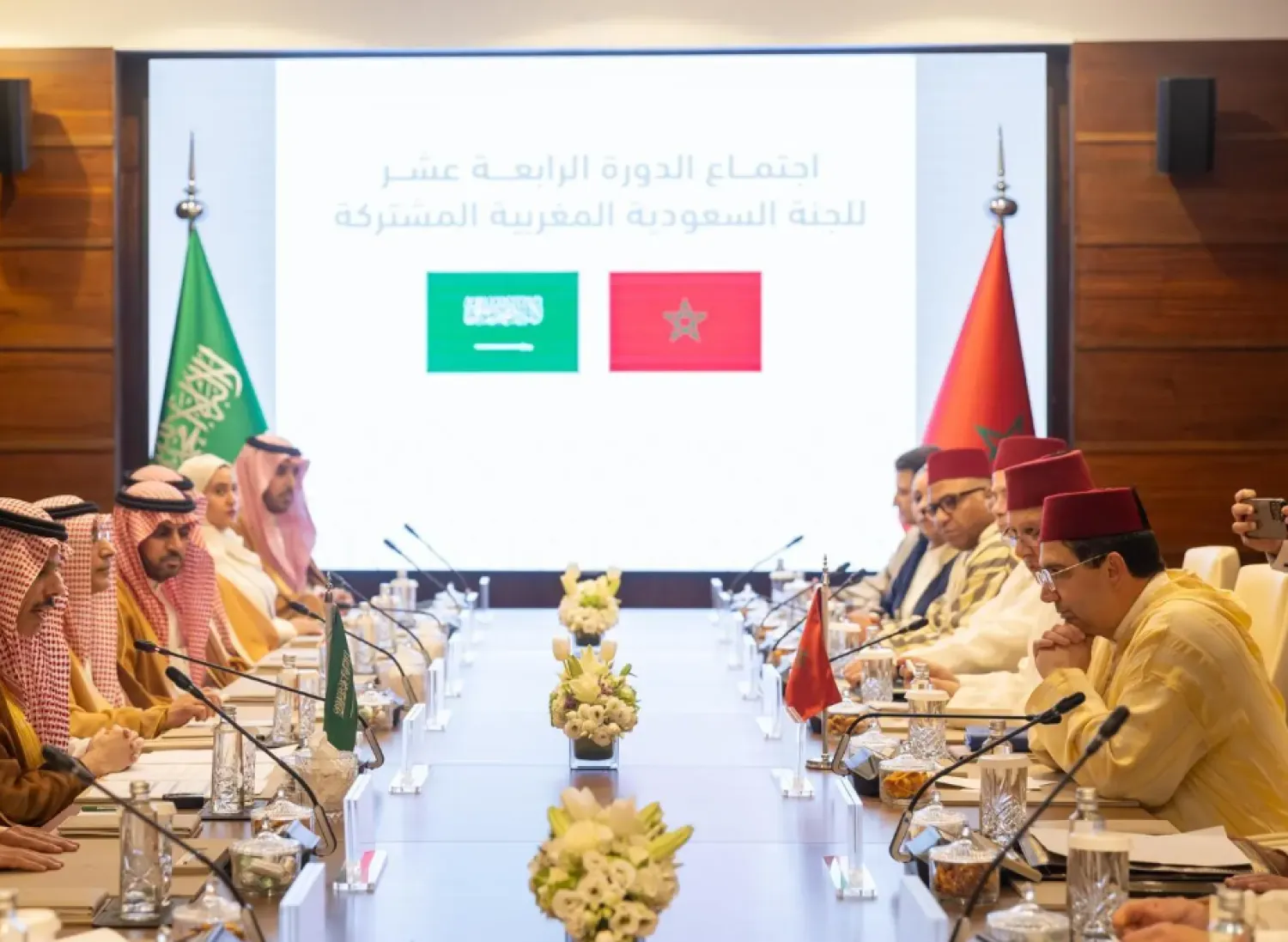 The event was attended by senior officials from ministries, government agencies, and private sector institutions from both sides - SPA