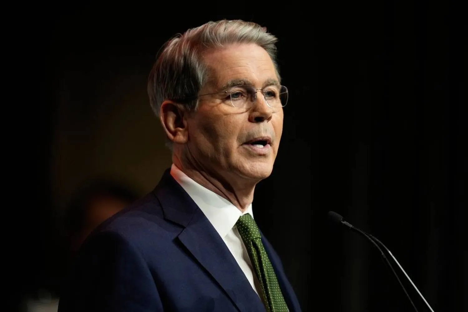  Scott Bessent, United States Secretary of the Treasury, speaks at an Economic Club of New York luncheon in New York, Thursday, March 6, 2025. (AP) 