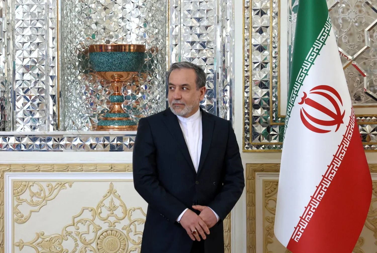 وزير الخارجية الإيراني عباس عراقجي في طهران (إ.ب.أ)