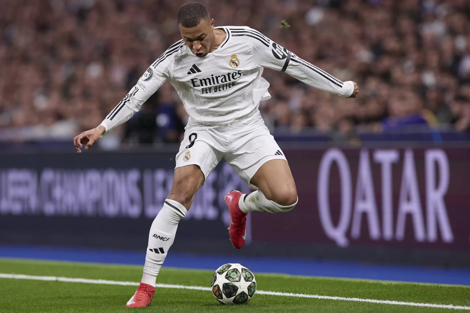 الفرنسي كيليان مبابي مهاجم ريال مدريد (د.ب.أ)