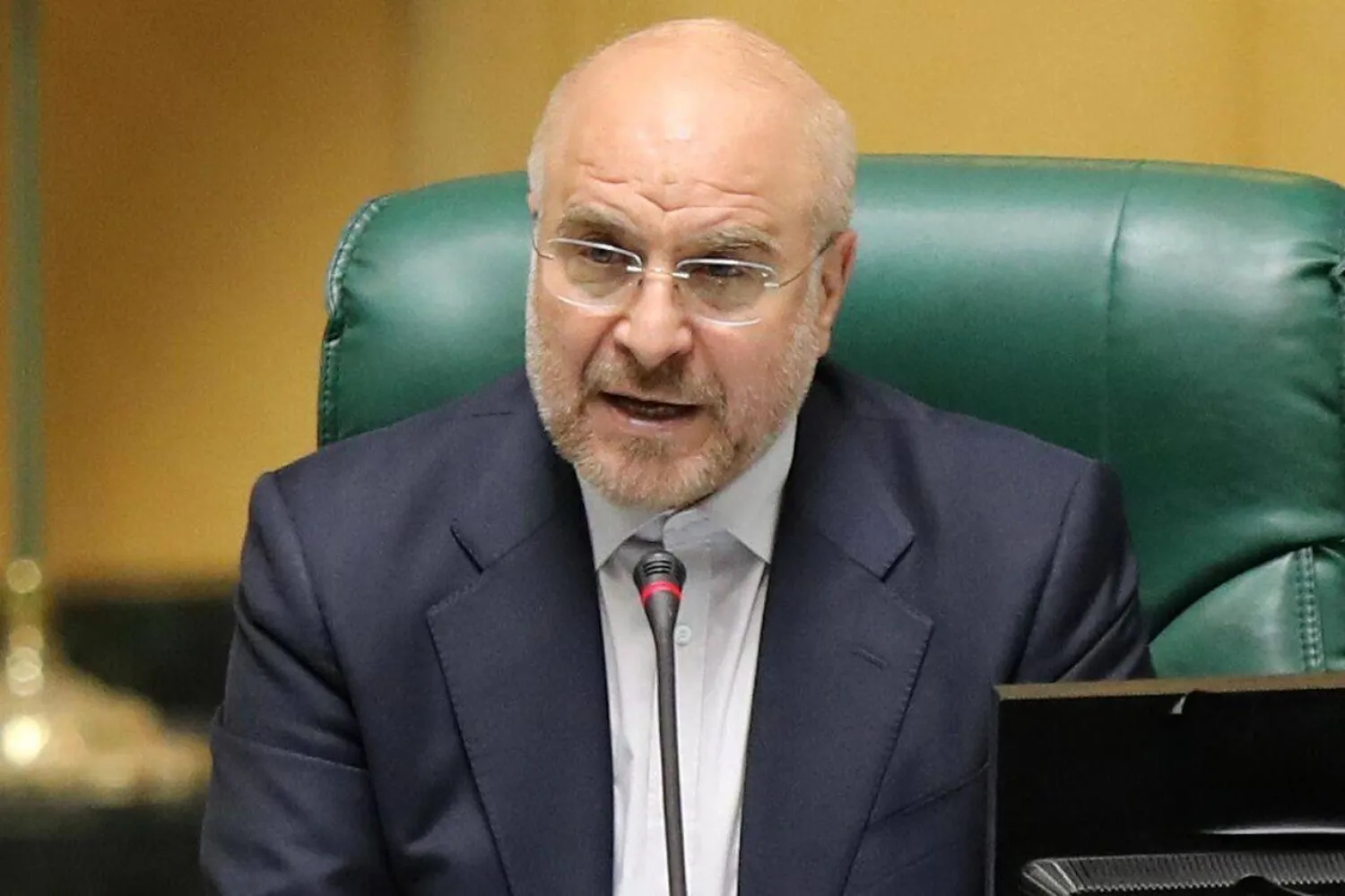 رئيس مجلس الشورى الإيراني محمد باقر قاليباف (إرنا)