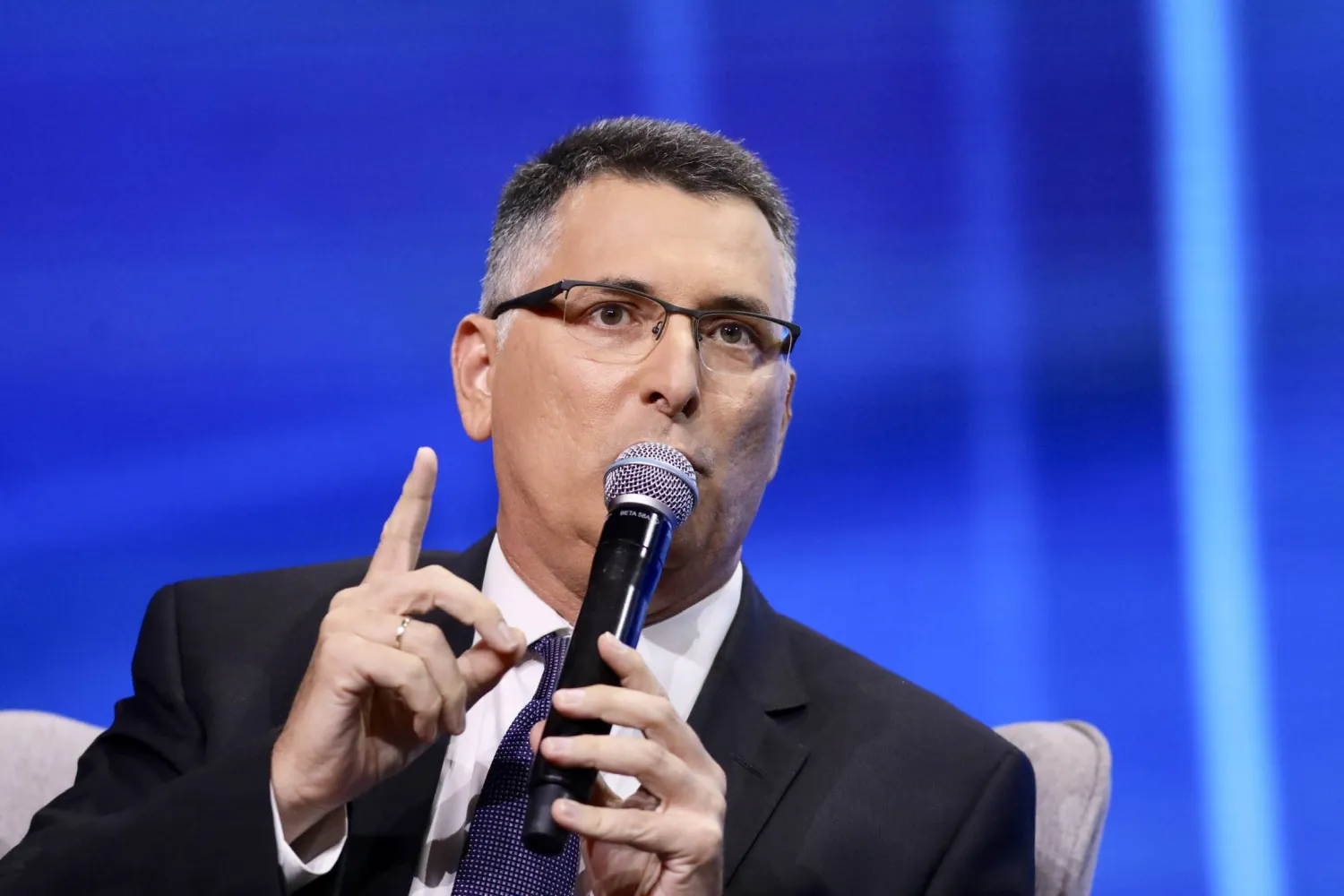 وزير الخارجية الإسرائيلي جدعون ساعر (د.ب.أ)