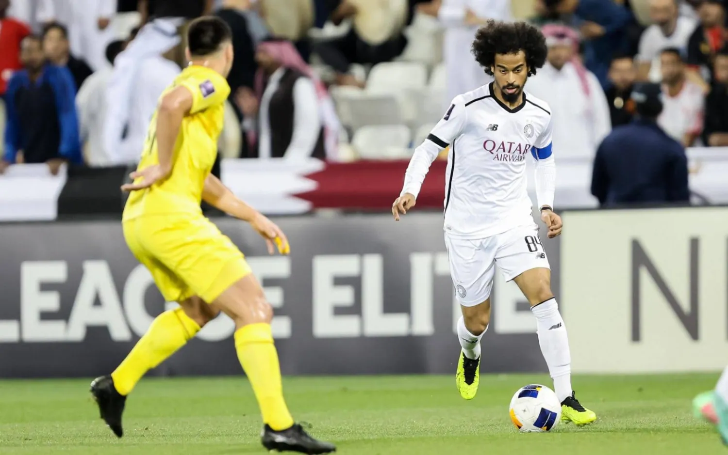 أكرم عفيف تألق في فوز السد على الوصل (نادي السد) 