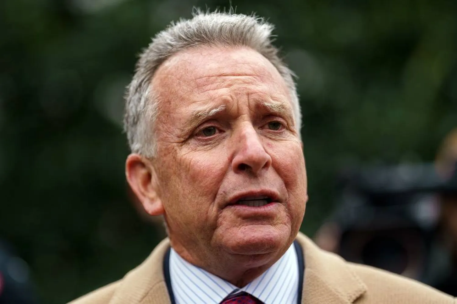 US Middle East envoy Steve Witkoff speaks to the media at the White House in Washington, DC, USA, 06 March 2025. (EPA)
