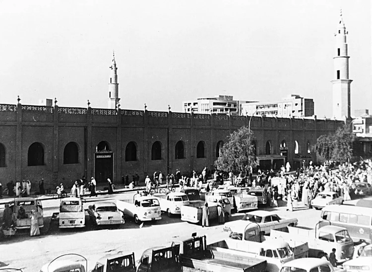 «الجامع الكبير» جامع الإمام تركي بن عبد الله يقع في منطقة قصر الحكم وسط مدينة الرياض (واس)