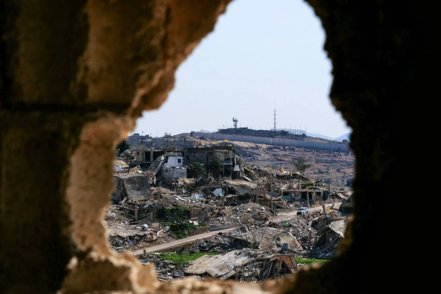 الحدود اللبنانية - الإسرائيلية (أ.ف.ب)