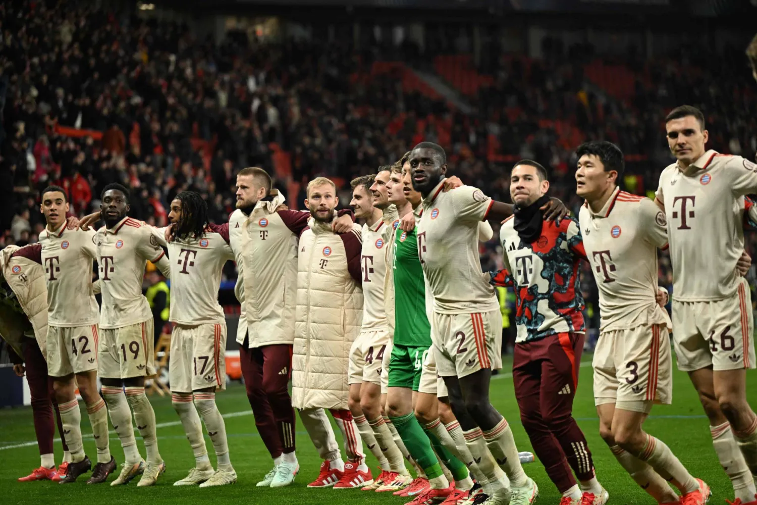 بايرن ميونيخ يحل ضيفاً ثقيلاً على يونيون برلين بع فرحة التأهل لدور الثمانية بدوري أبطال أوروبا (أ.ف.ب)