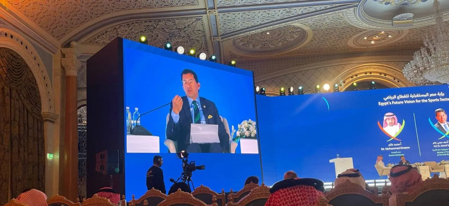 أشرف صبحي وزير الرياضة المصري (الشرق الأوسط)