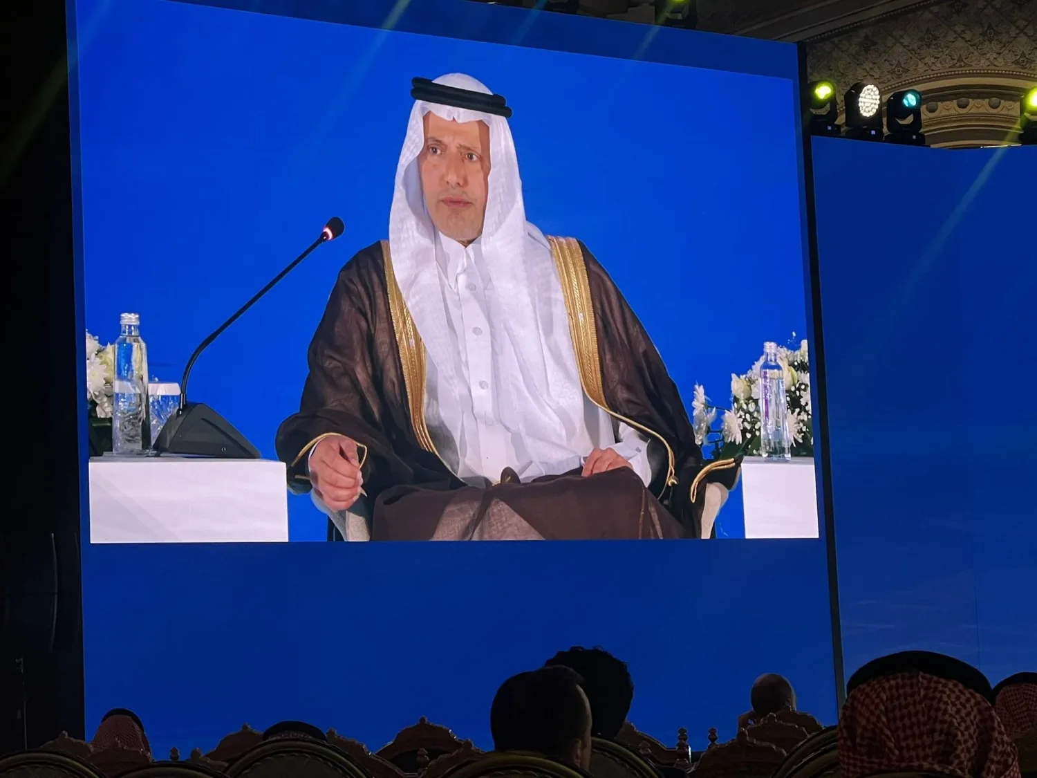 عصام الوقيت خلال منتدى الاستثمار الرياضي (الشرق الأوسط)