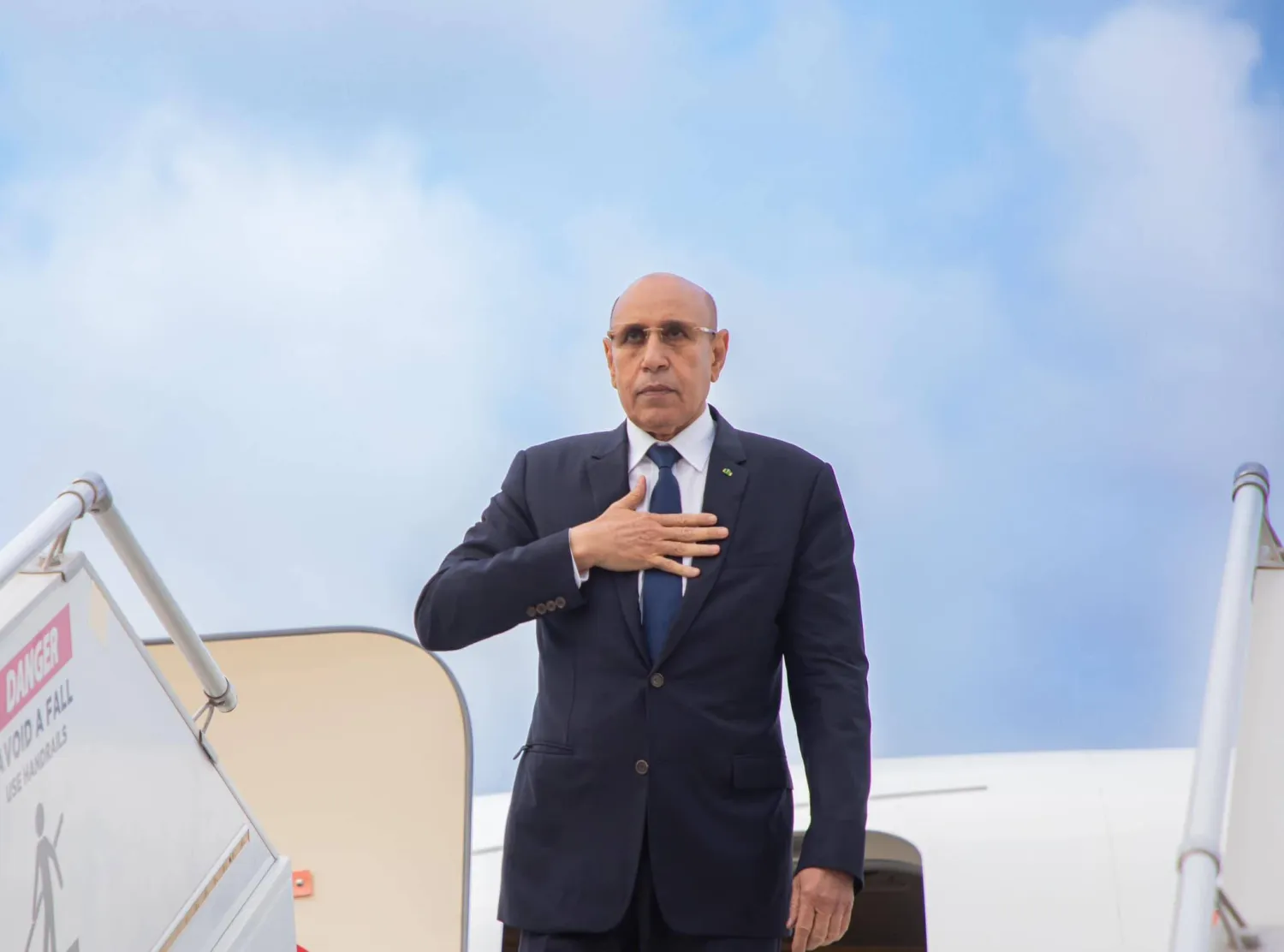 الرئيس الموريتاني محمد ولد الغزواني (الرئاسة)