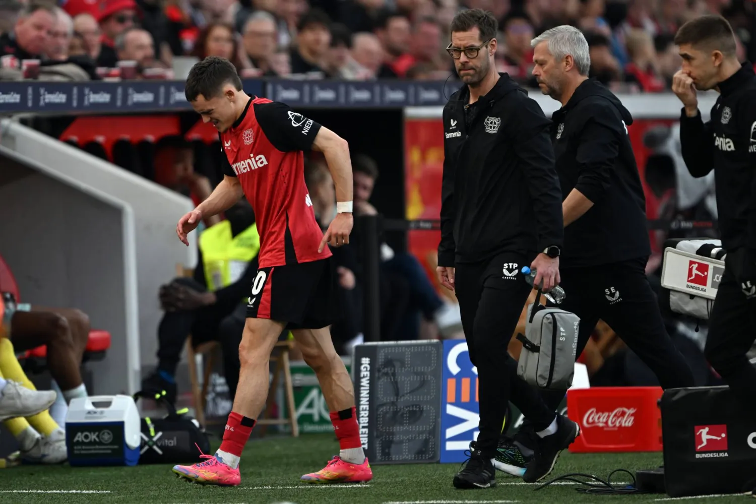 فلوريان فيرتز لاعب باير ليفركوزن (د.ب.أ)