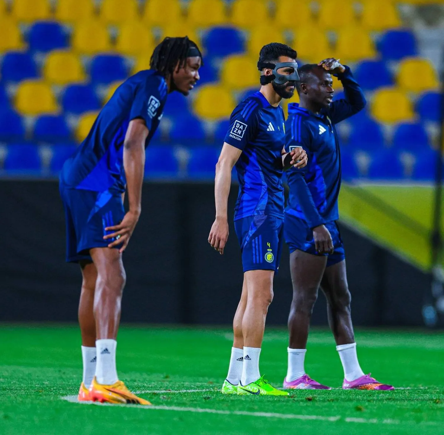 جانب من تدريبات النصر (نادي النصر)