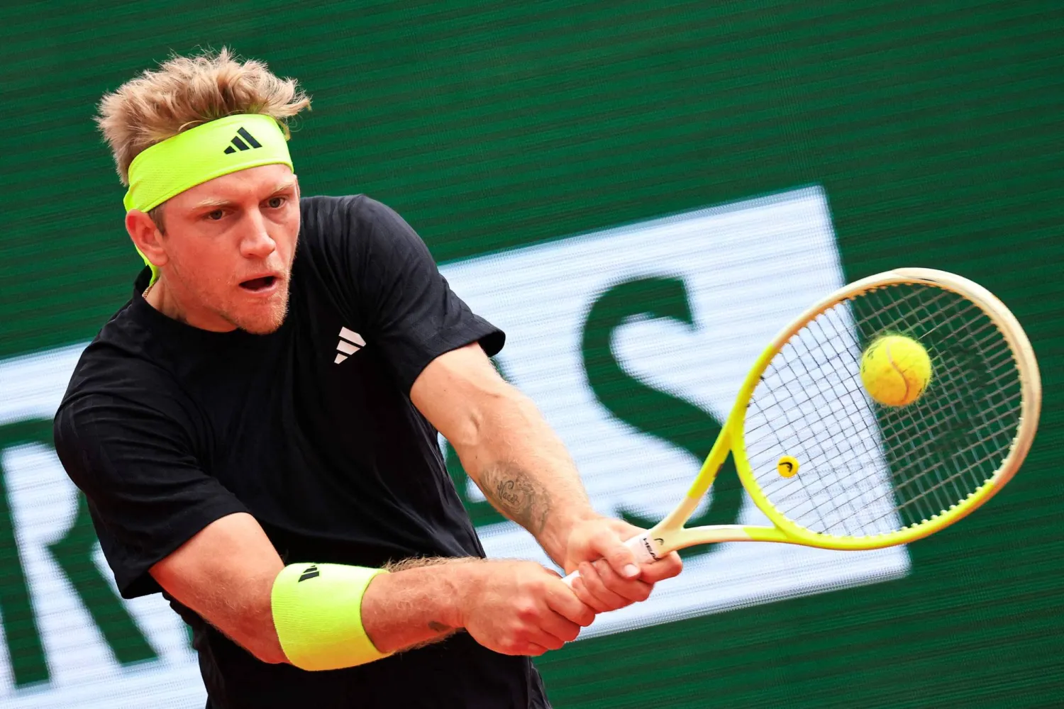 الإسباني أليخاندرو دافيدوفيتش فوكينا يتألق في موناكو (أ.ف.ب)