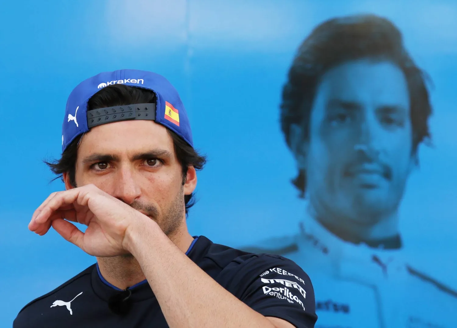 كارلوس ساينز سائق فريق وليامز (إ.ب.أ)