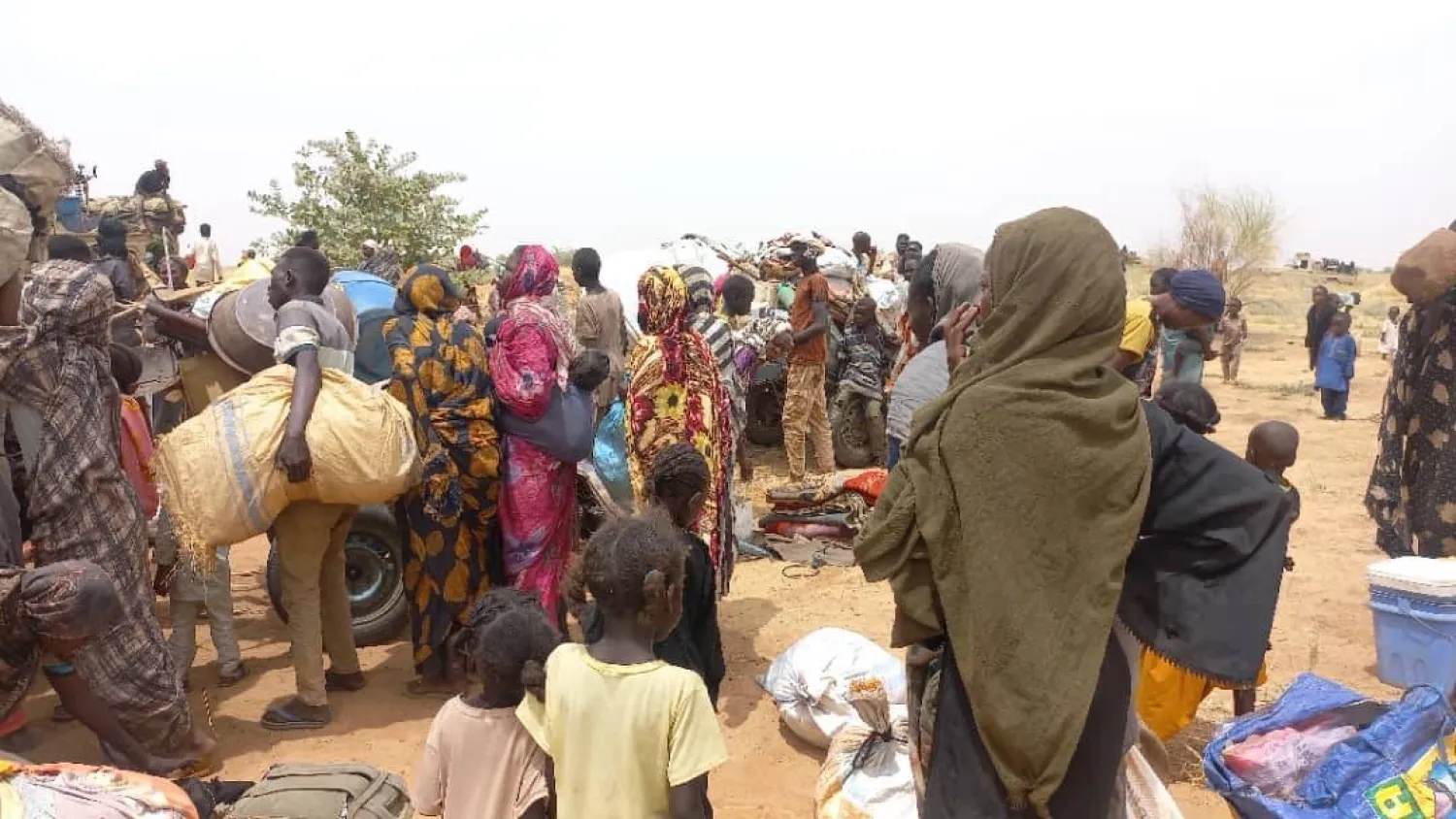 الموت جوعاً يهدد أكثر من 700 ألف نازح في دارفور