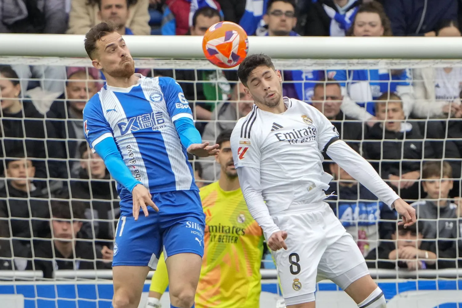 ريال مدريد هزم ألافيس بهدف (إ.ب.أ)