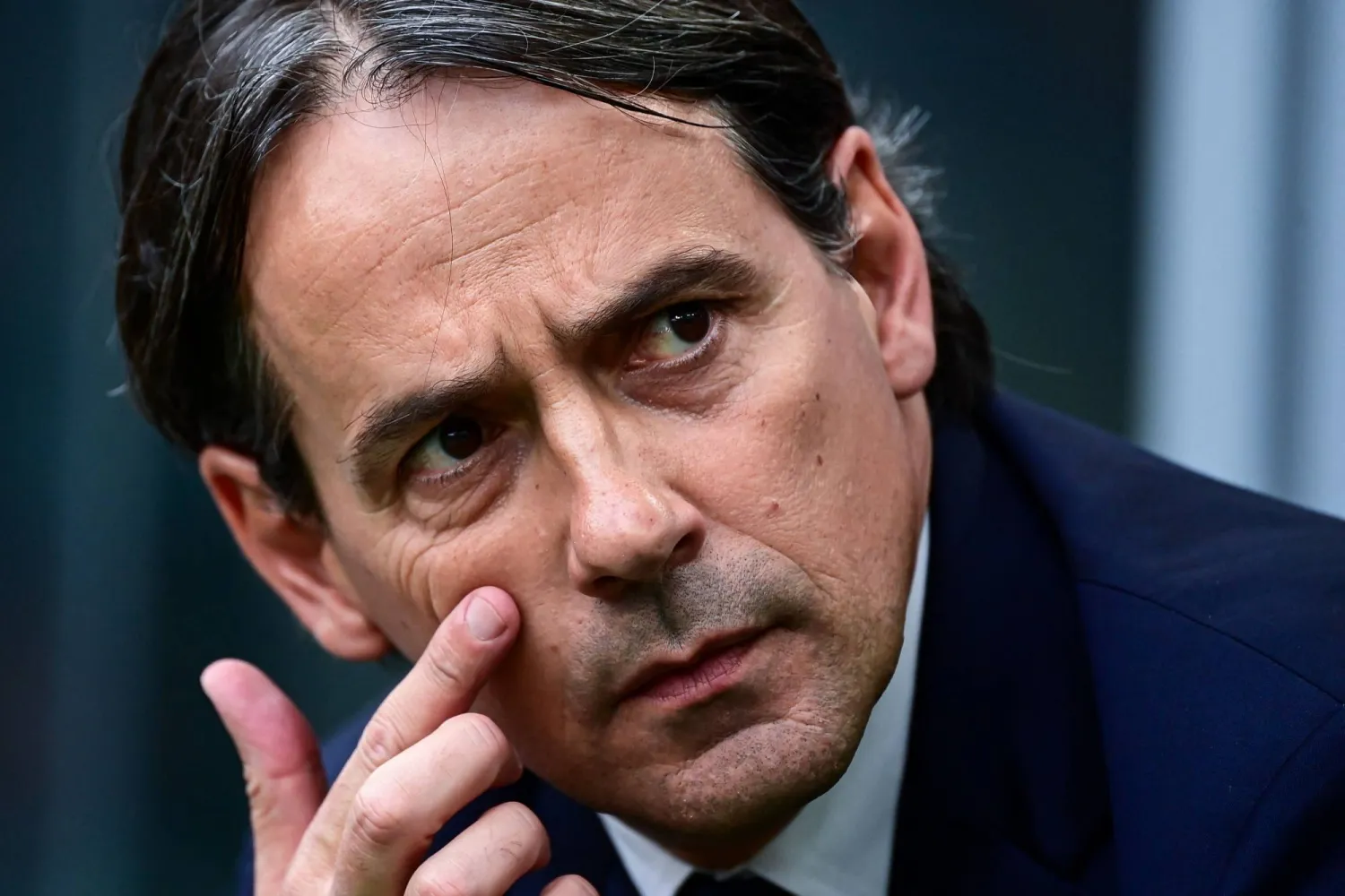 سيموني إنزاغي مدرب إنتر ميلان (أ.ف.ب)