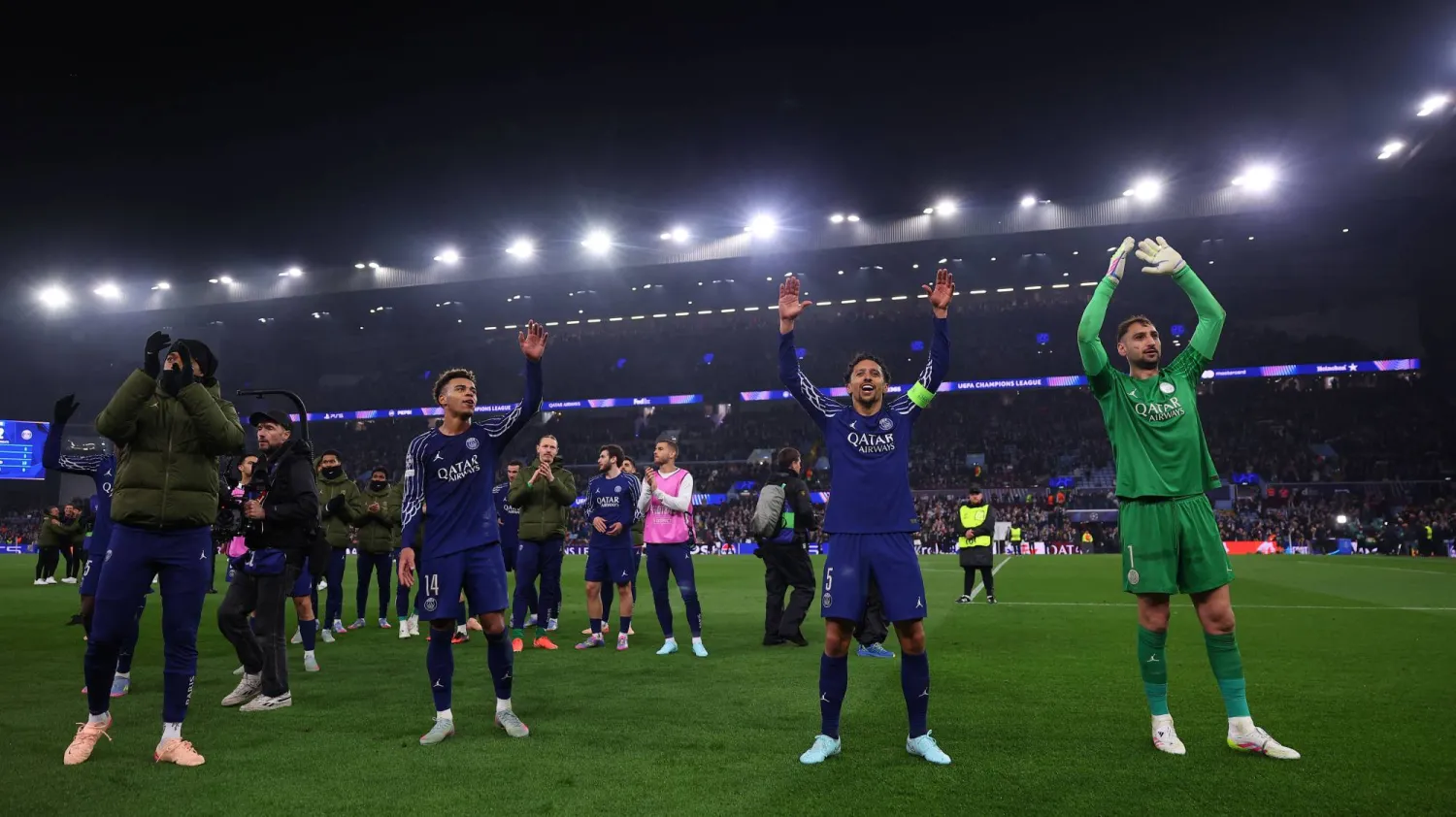 باريس سان جيرمان بحاجة إلى الهدوء في المباريات الحاسمة (أ.ف.ب)