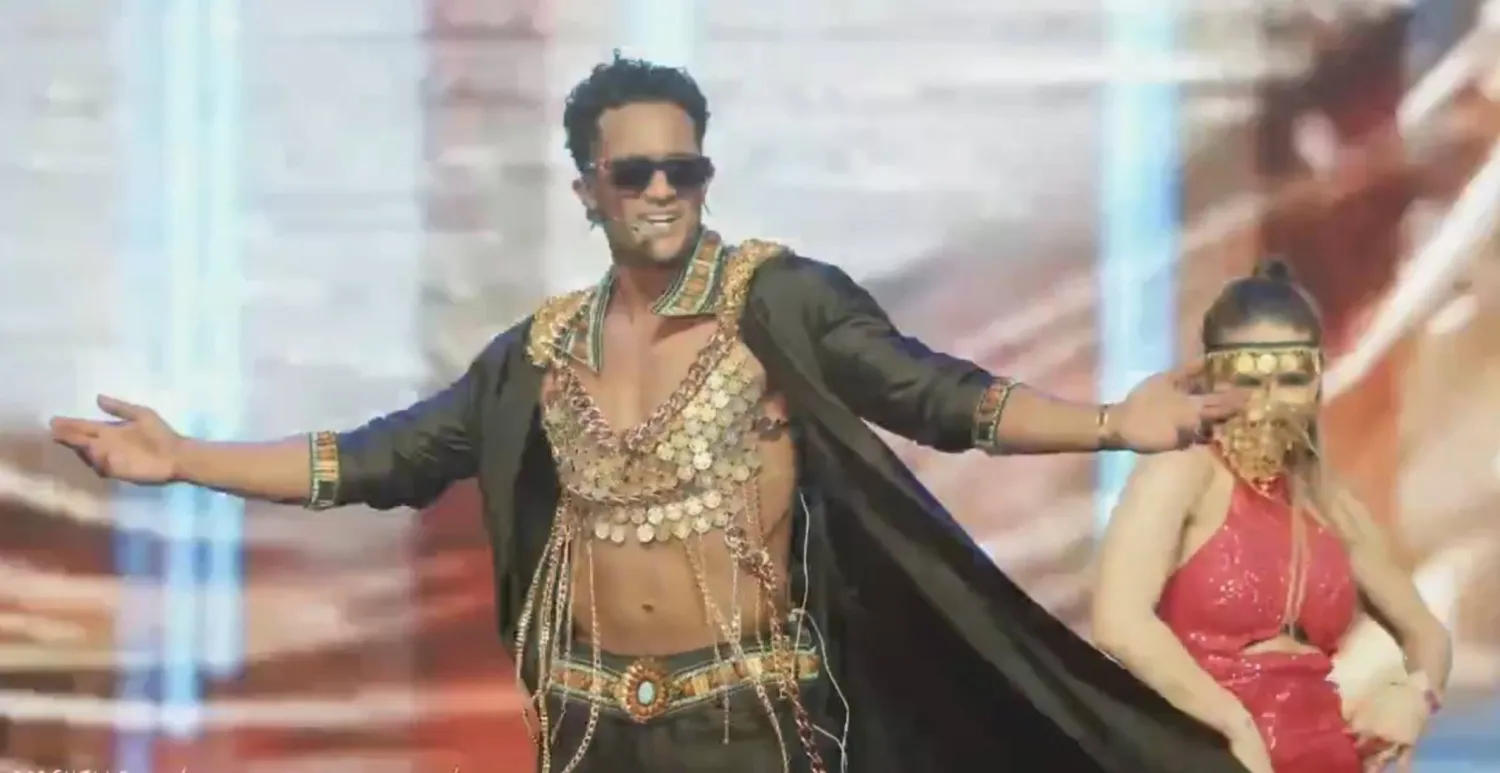 لقطة من حفل محمد رمضان في «كوتشيلا» (حسابه بموقع فيسبوك)