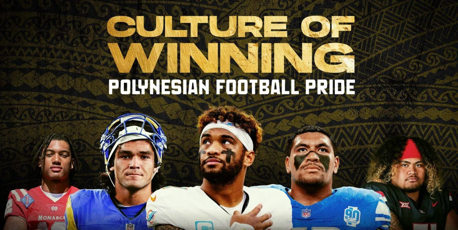 الفيلم يسلّط الضوء على القيم التي شكَّلت وجدان الرياضيين البولينيزيين (الشرق الأوسط)