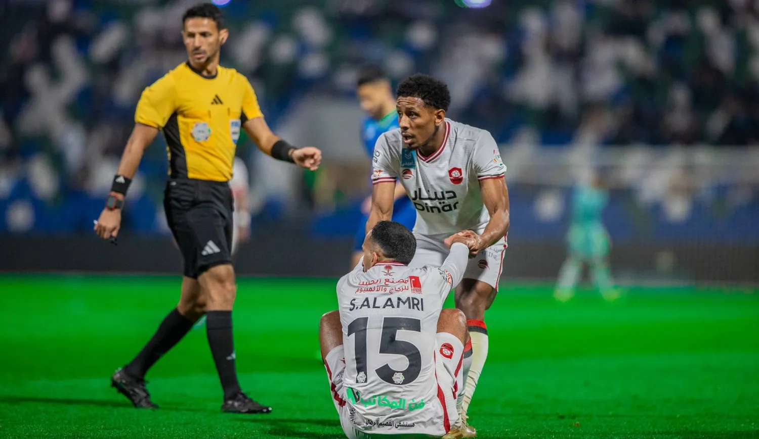 فريق الرائد قدم موسما للنسيان وبات على أعتاب الهبوط (تصوير: عيسى الدبيسي)