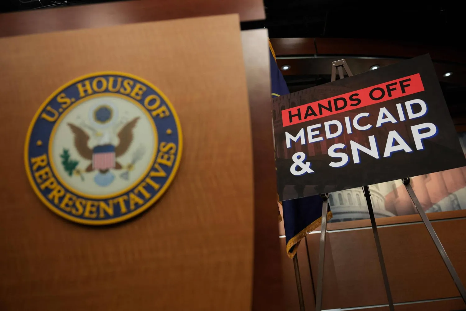 القسم الأكبر من الاقتطاعات نفقات إلزامية ترتبط إلى حدّ بعيد ببرنامجي ميديكير وميديكيد (أ.ف.ب)