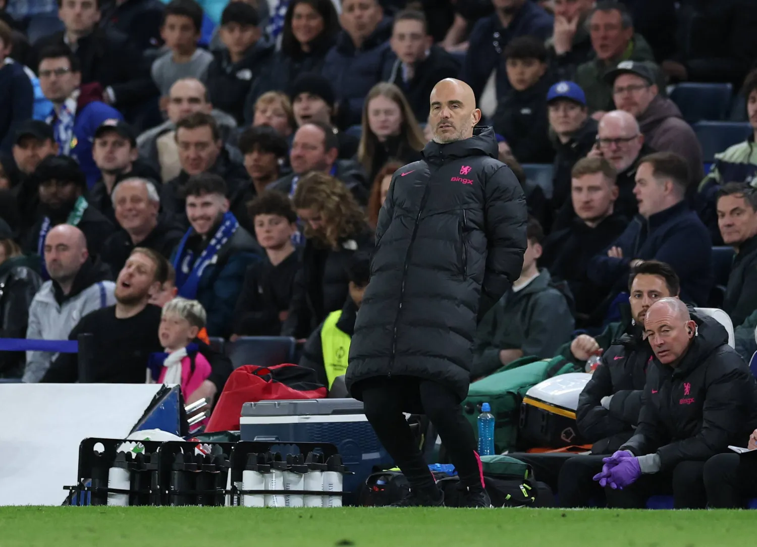 إنزو ماريسكا مدرب تشيلسي (رويترز)