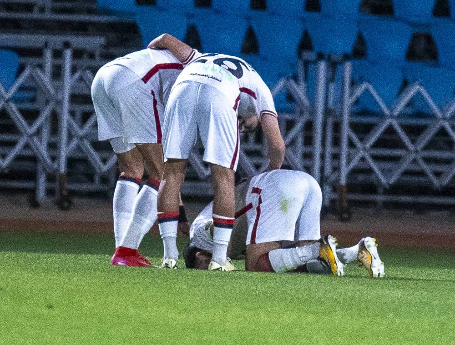 نجح الرائد بتحقيق فوز ثمين قبل ملاقاة غريمه التقليدي التعاون (تصوير: سعد الدوسري)