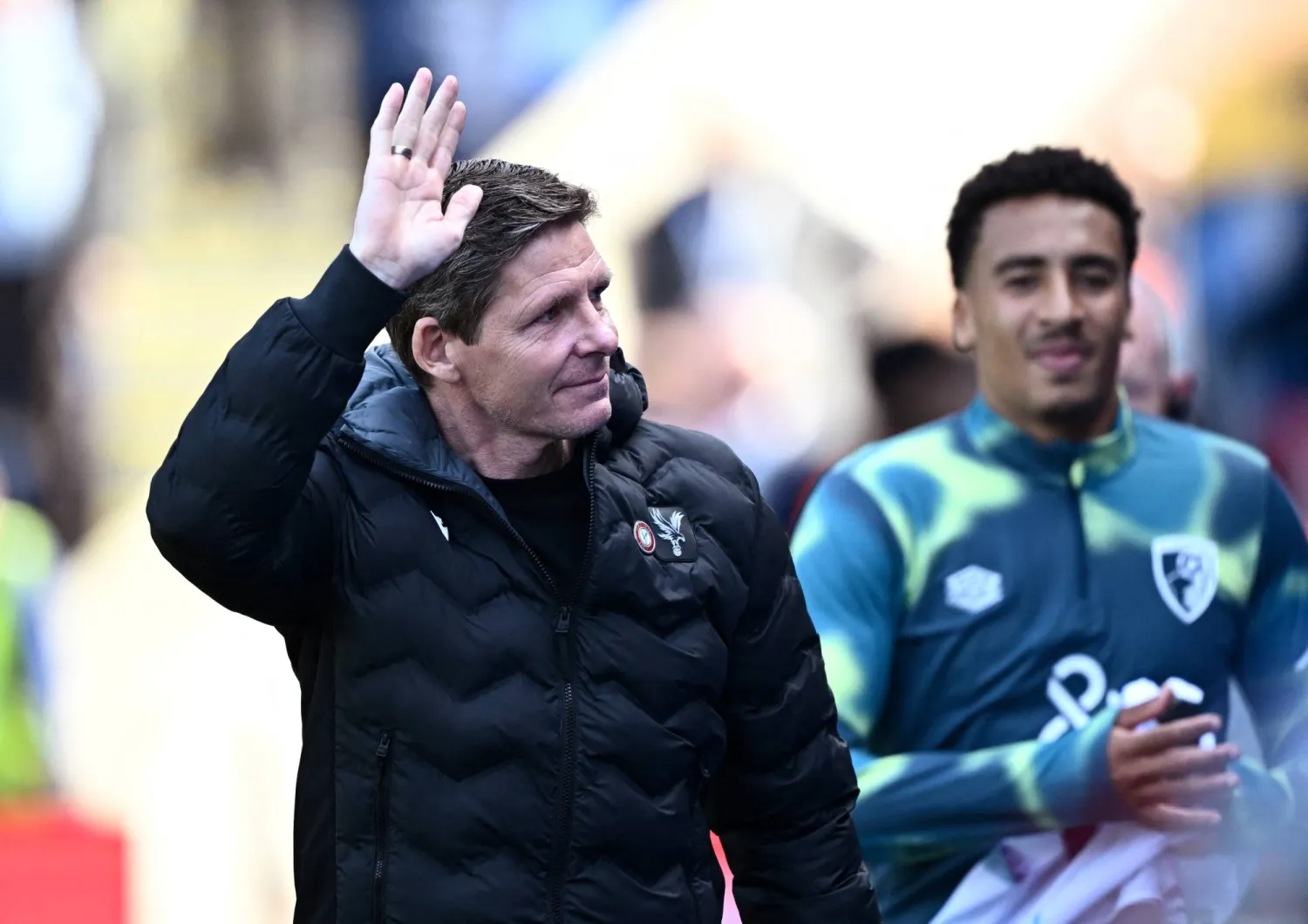 أوليفر غلاسنر مدرب كريستال بالاس (رويترز)