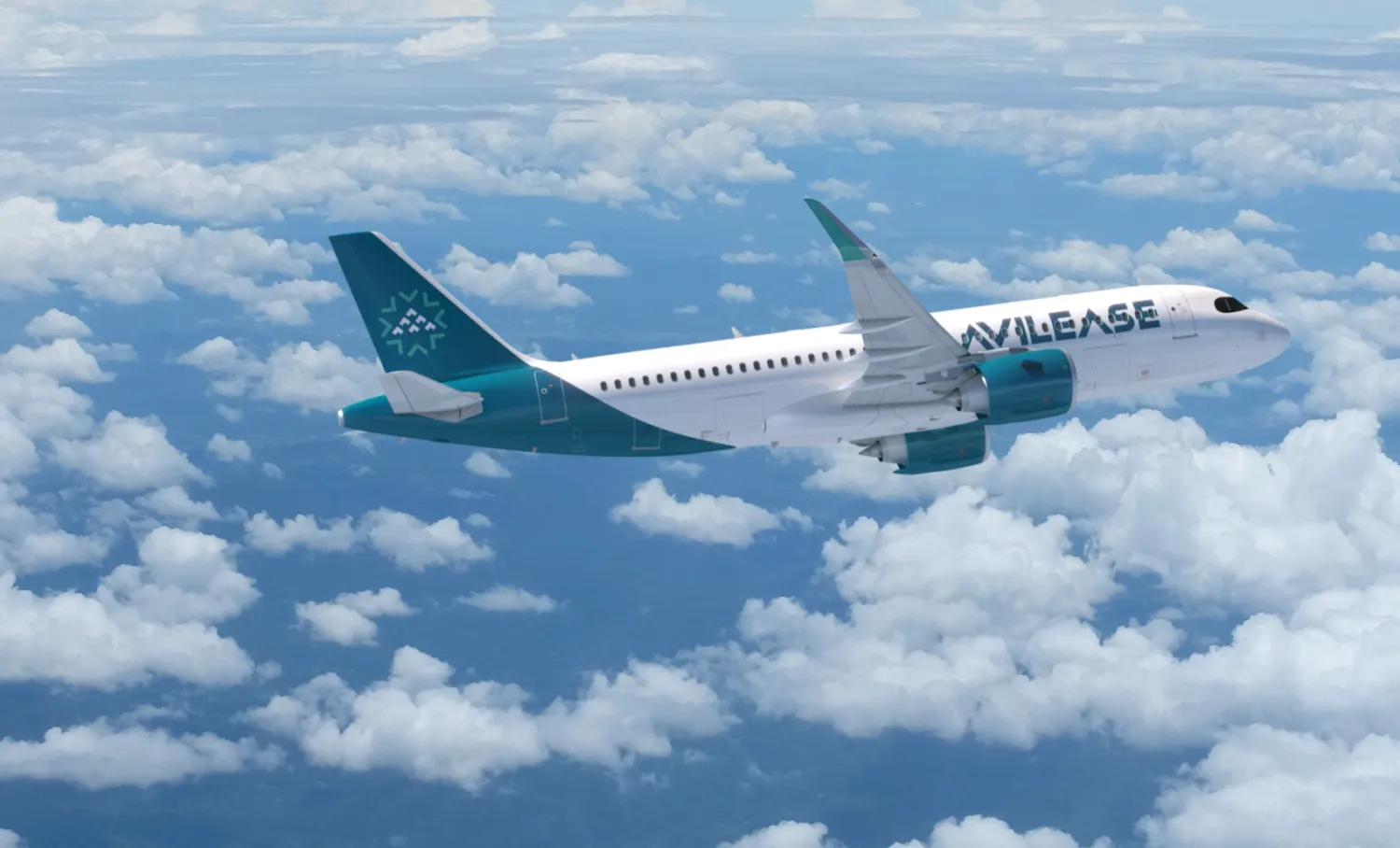 طائرة تحمل شعار «آفي ليس» السعودية (الشركة)