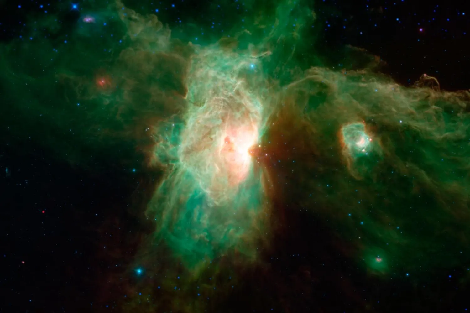 Bilim insanları Orion gibi bulutsularda yıldız oluşumunu incelese de sürecin öncesi hakkında daha az gözlem yapılabiliyor (NASA)